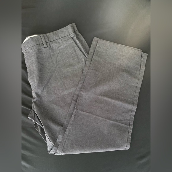 GOODTHREADS Casual Dress pant/trouser grey rustic straight pant - Picture 6 of 8